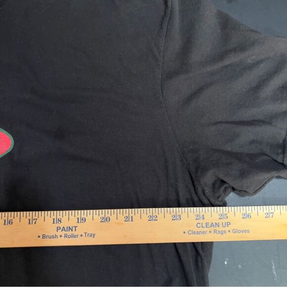 Fanatics Black Tee with Mexico Skull Design 0713 - Picture 6 of 7